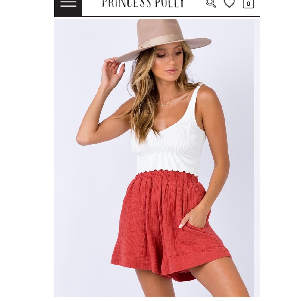 Princess Polly shorts, never worn